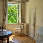 招待所 Chateau Du Broustaret - D'hotes Avec Cuisine - Calme, Paisible Et Tres Belle Vue Sur La Nature