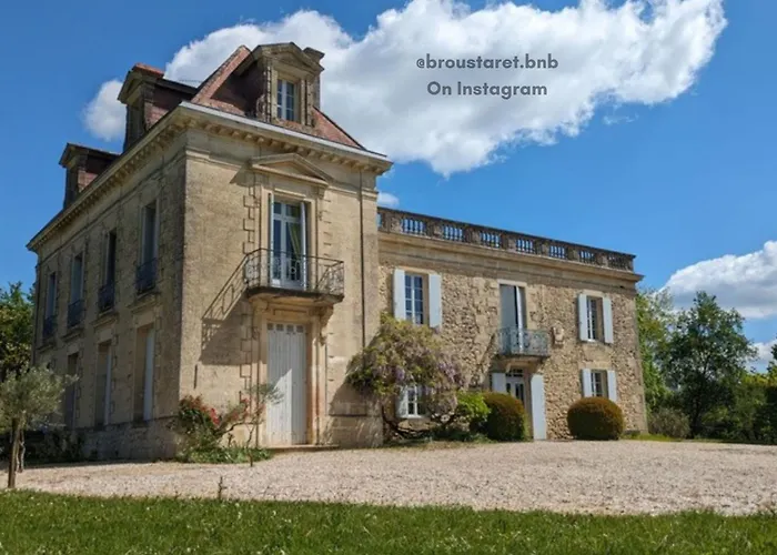 Chateau Du Broustaret - D'hotes Avec Cuisine - Calme, Paisible Et Tres Belle Vue Sur La Nature